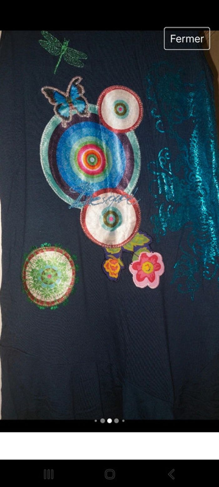 Lot de 1 combi-short Gémo et 1 robe Desigual 12 ans - photo numéro 4