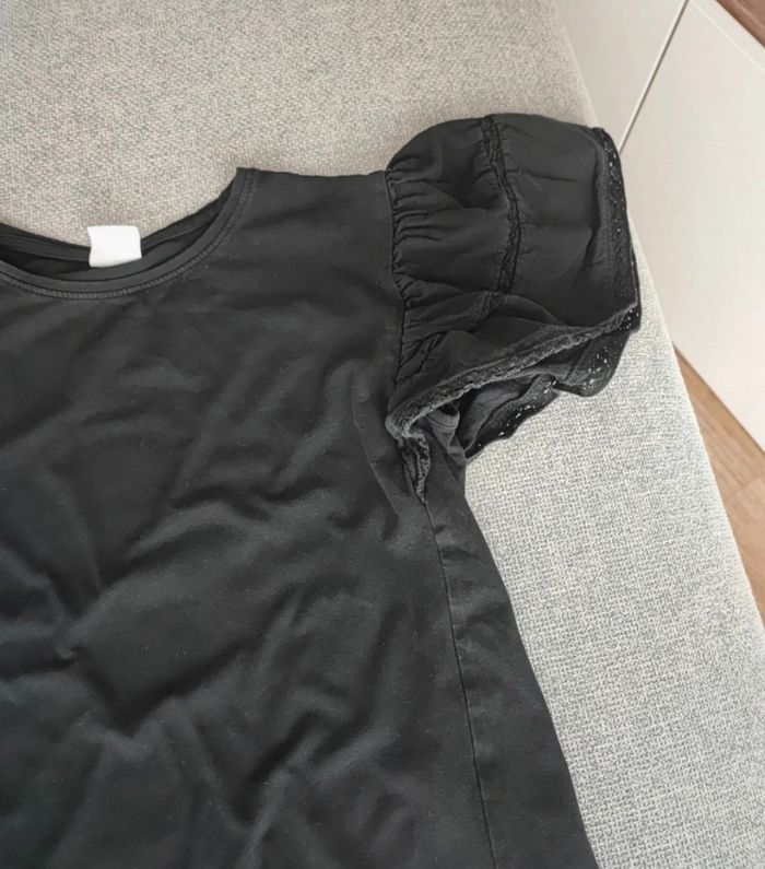 Tee-shirt Zara noir 10 ans. - photo numéro 3