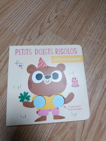 Livre petit doigt rigolo