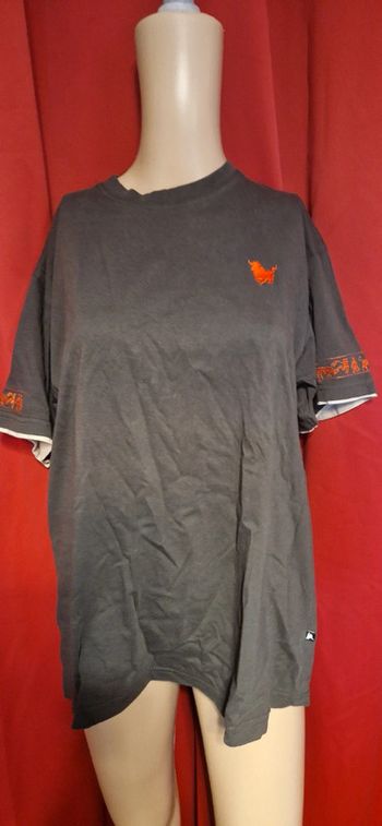 T-shirt homme taille L taureau brodé