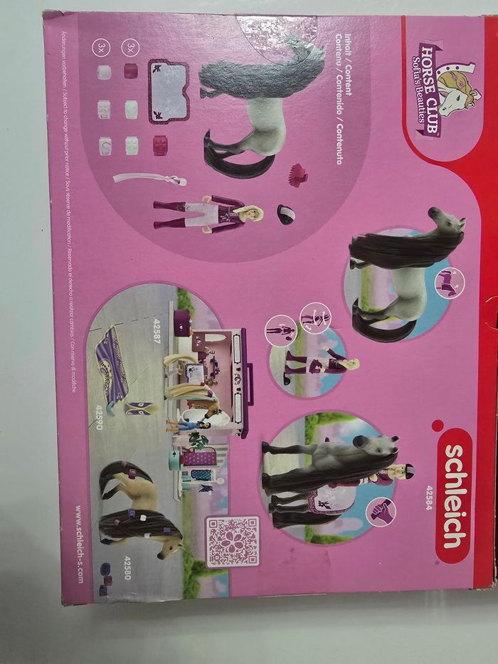 Lot 2 Schleich Horse Club Sofia's Beauties - Sofia & Dusty kit de démarrage, Figurine 42584 - photo numéro 2
