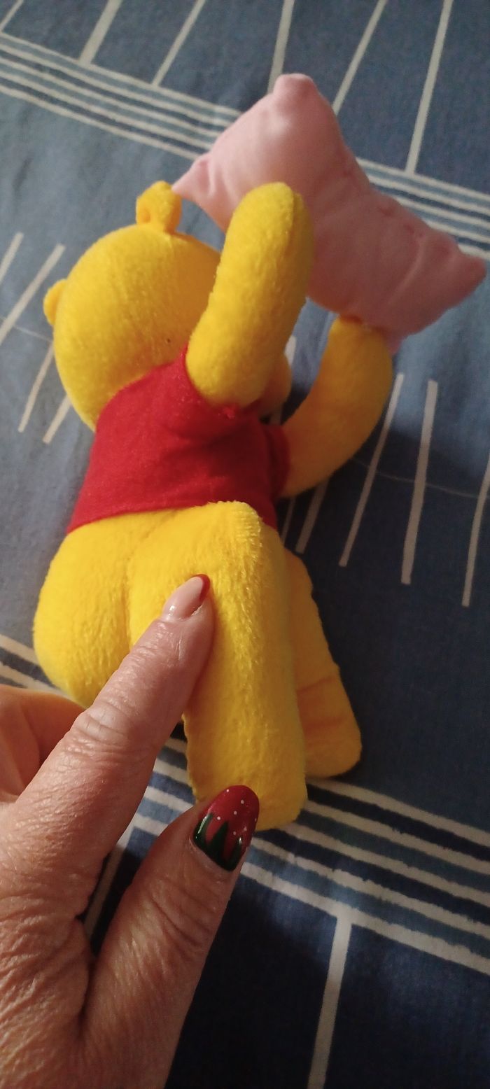 Très jolie petite peluche winni l'ourson - photo numéro 3