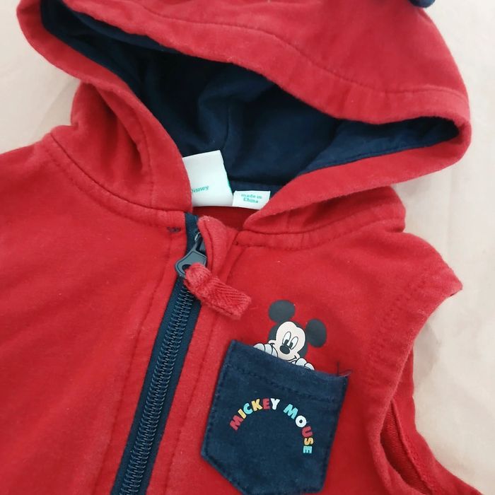 Gilet zippé Mickey 12m - photo numéro 3