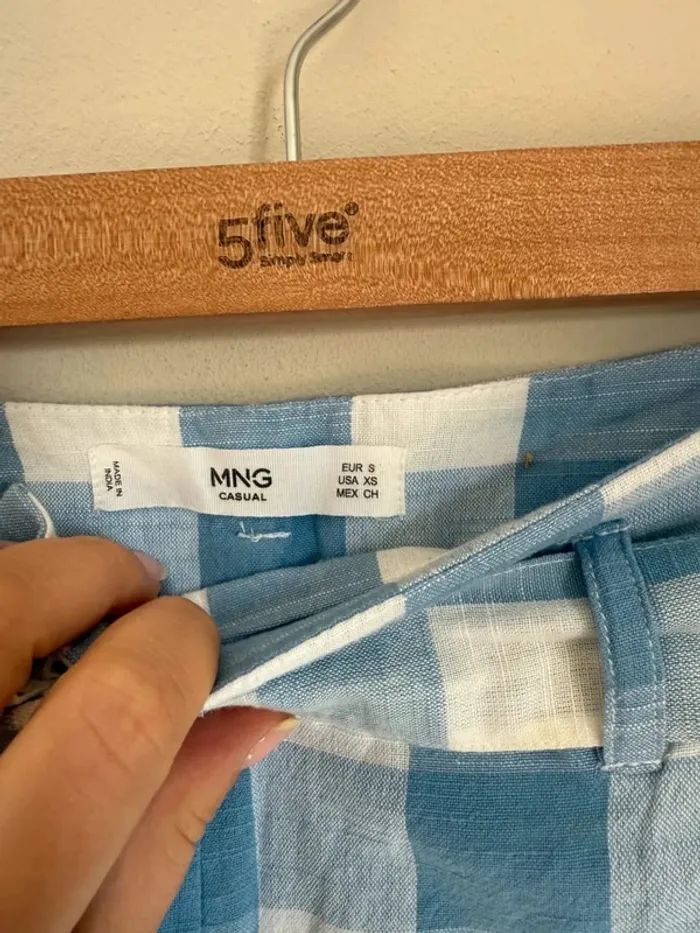 Short à carreaux Mango - photo numéro 3
