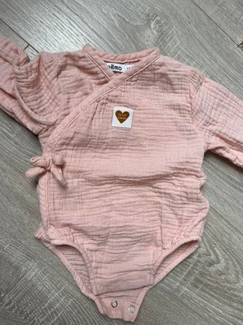 Body bébé fille gaz de coton