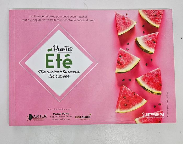 "Recettes Été, ma cuisine à la saveur des saisons".
101 pages