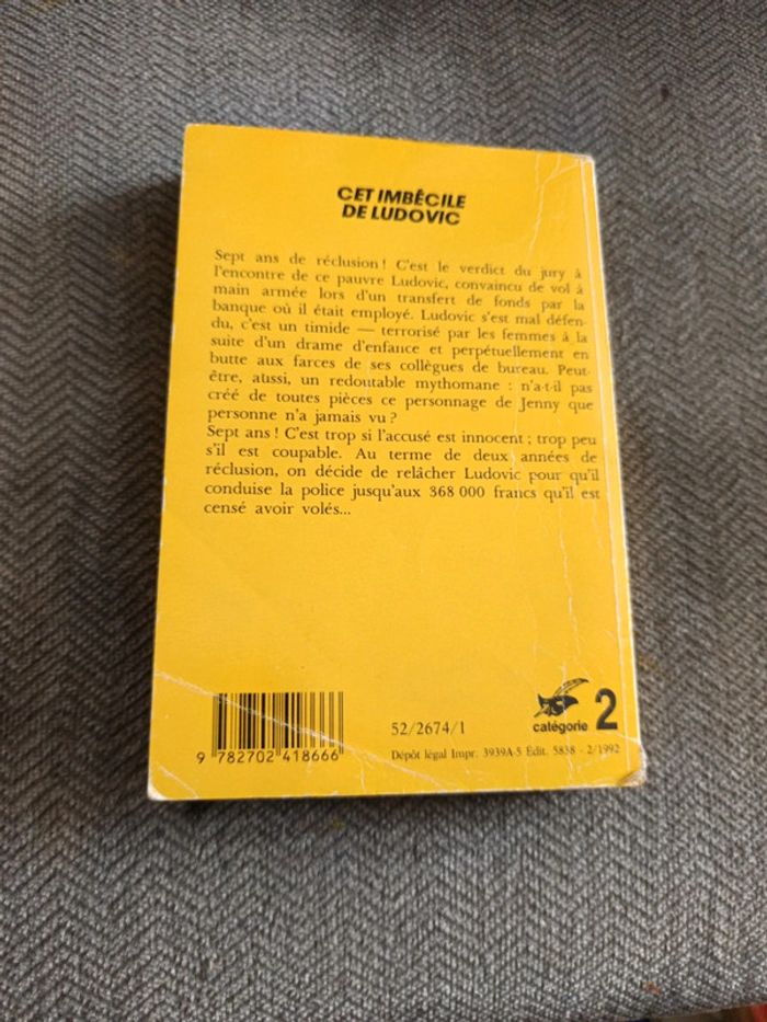 Livre : cet imbécile de Ludovic - photo numéro 2