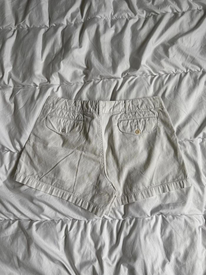 Short blanc femme Ralph Lauren Sport - Taille 6 (S) - photo numéro 5