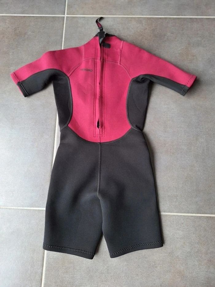 Combinaison surf shorty Néoprène 1,5 mm enfant 8 ans - photo numéro 3