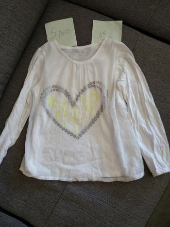 Tee-shirt manche longue 5ans