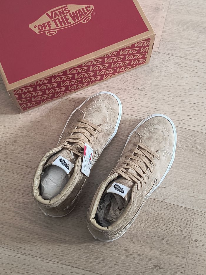 Chaussures montantes Vans old skool en nubuck taille 42 neuves - photo numéro 6