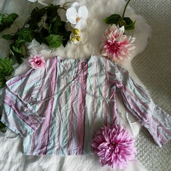 Chemisier perlé 6 ans