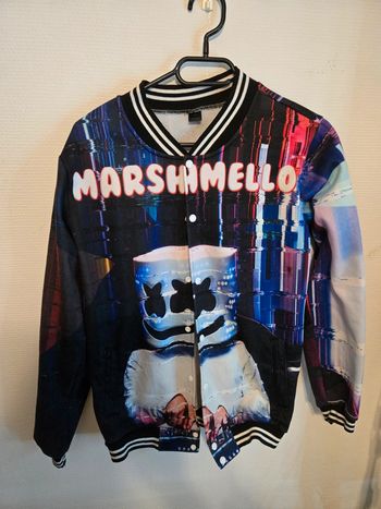 Veste manteau fortnite Mr marshmello