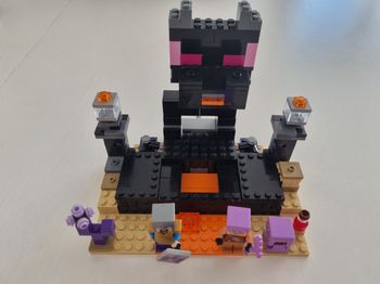 Lego minecraft L arène de l end