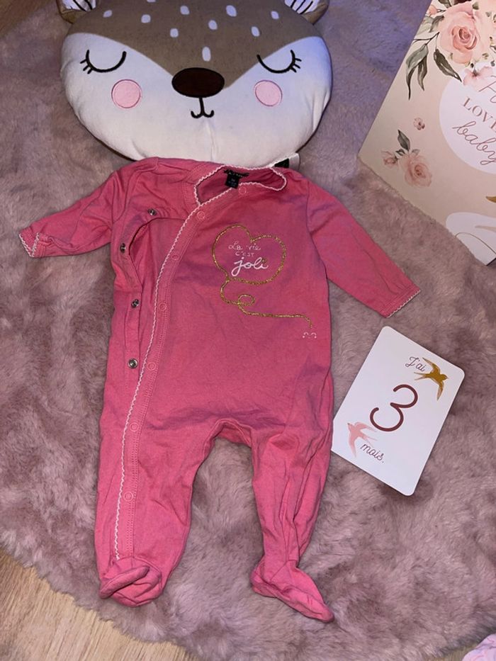 Lot de 4 pyjama léger 3 mois - photo numéro 4