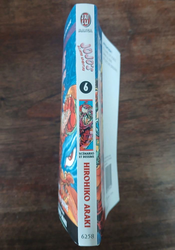 Jojo's Bizarre Adventure Tome 6 J'ai lu Français 🇨🇵 - photo numéro 4