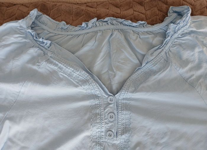 Tunique bleue XL shein - photo numéro 3