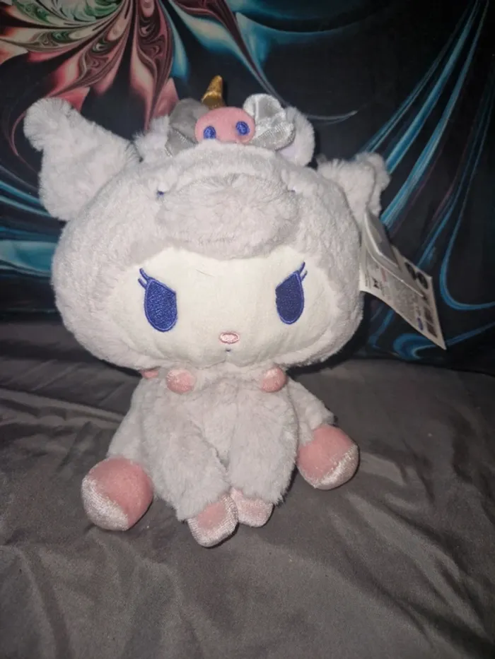 Peluche kuromi - photo numéro 3