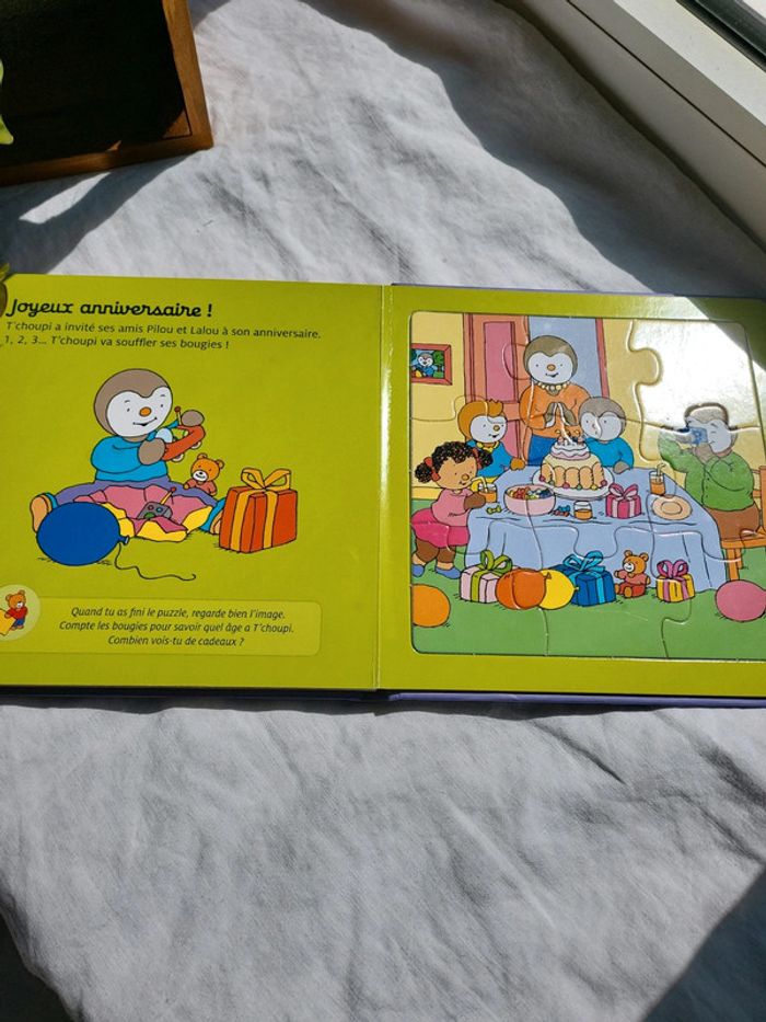 Livre puzzle t’choupi on s’amuse - photo numéro 6