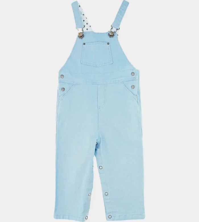 Salopette 12 mois en jean Petit Bateau