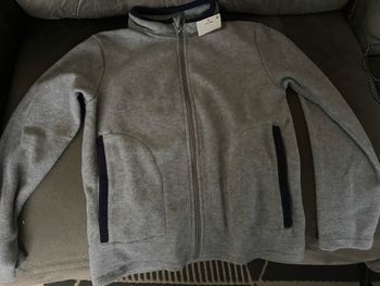 Veste  polaire grise