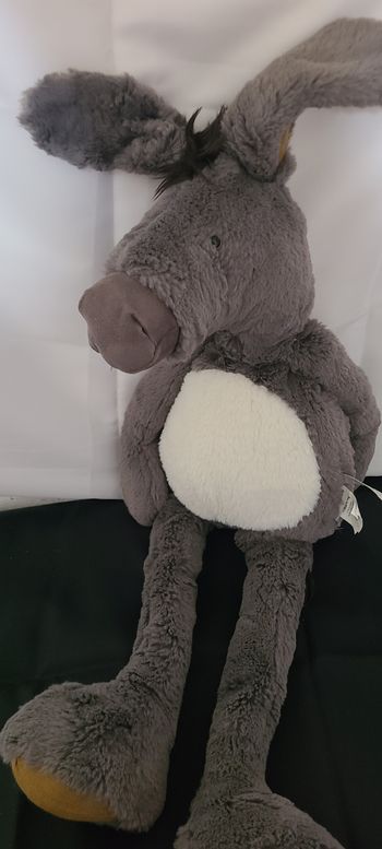 Peluche Grand âne Les Baba Bou Moulin Roty