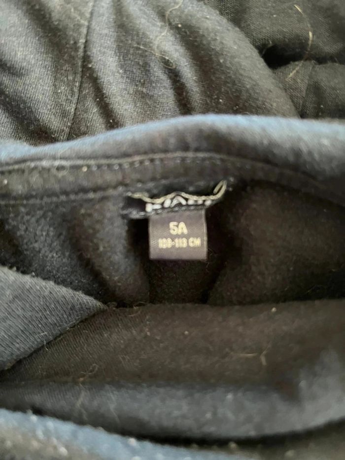 Sweat capuche bleu marine Kiabi 5 ans - photo numéro 4