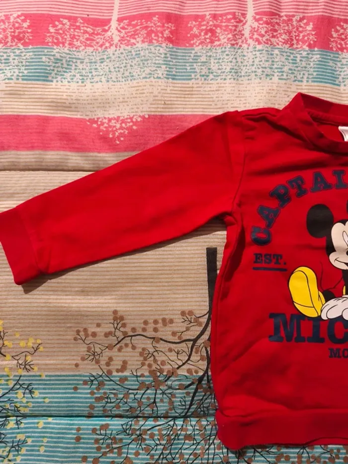 Sweat shirt Disney Mickey 2 ans - photo numéro 2