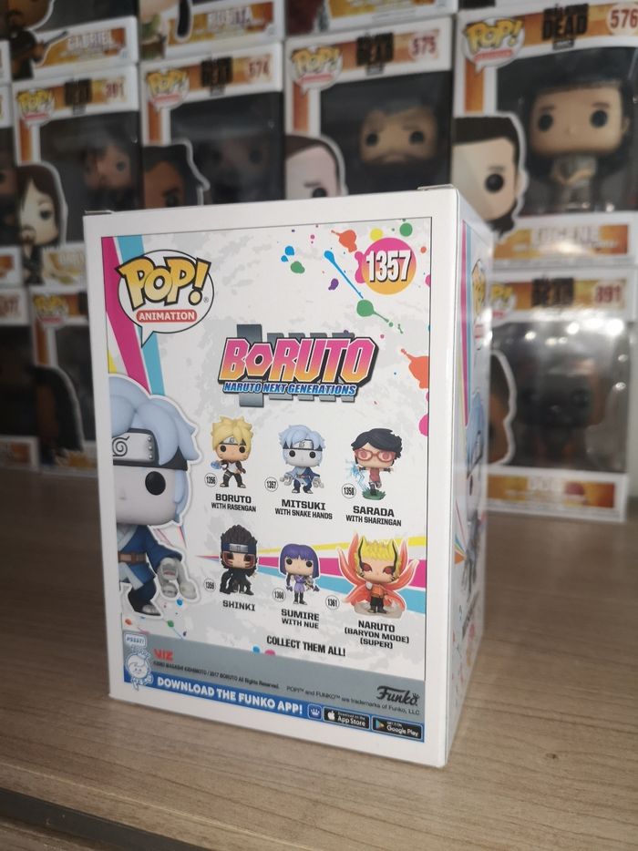 Funko pop Animation Boruto 1357 Mitsuki With Snake Hands neuve - photo numéro 3