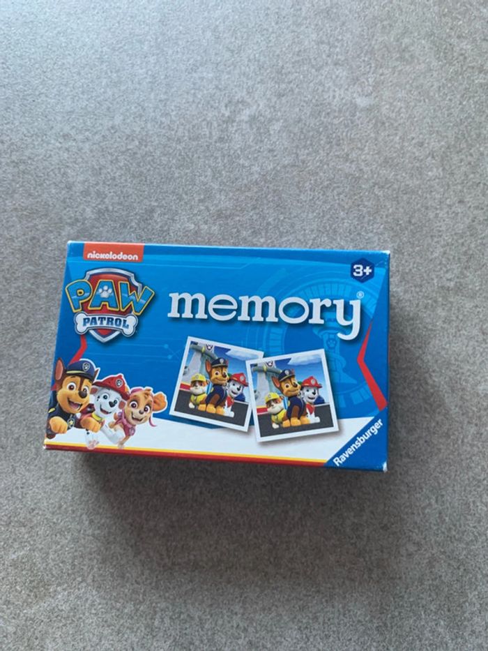 Jeu memory Pat patrouille
