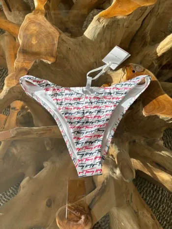 Bas de maillot de bain Tommy Hilfiger écritures S