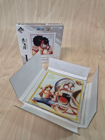 Mini assiette One Piece Ichibankuji "Takumi" : Luffy & Ener