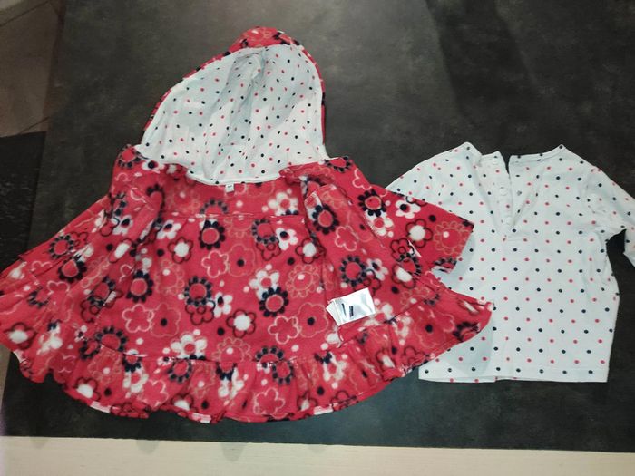 Veste et t-shirt manches longues 18 mois - photo numéro 8