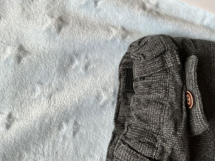 pantalon doublé gris et noir taille réglable 3 mois kiabi - photo numéro 9