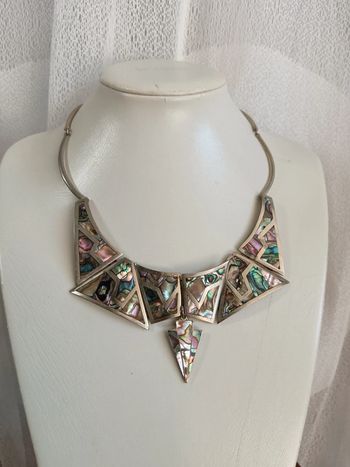 Alpaca Mexique | Collier vintage