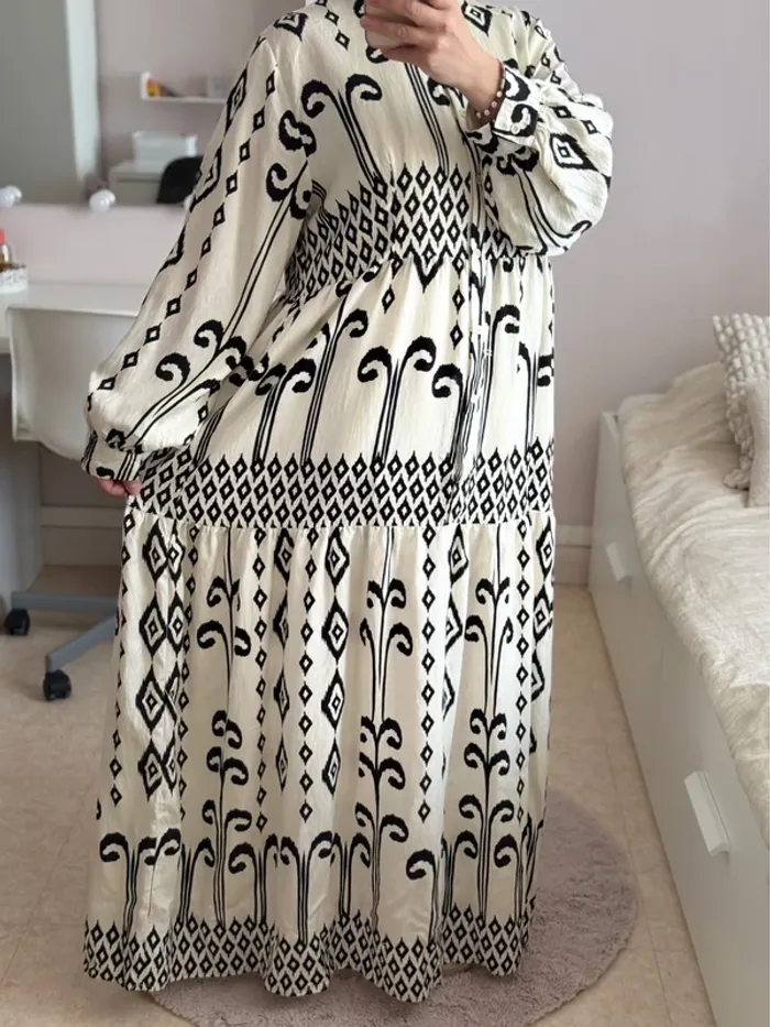 Robe beige