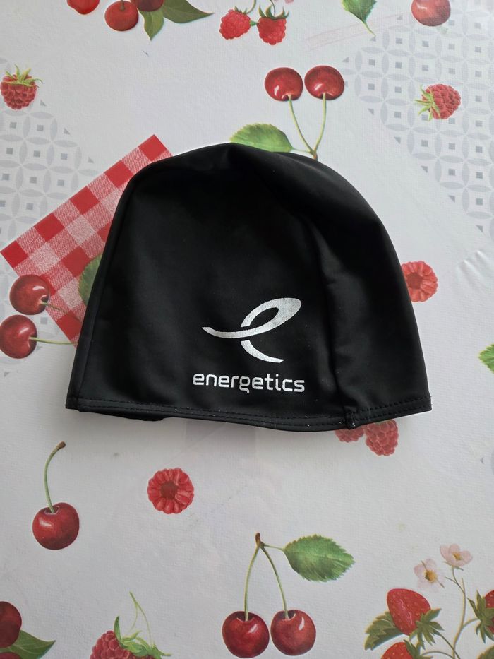 BONNET DE BAIN PISCINE GARÇON 👦 JUNIOR MARQUE ENERGETICS TAILLE 6ANS