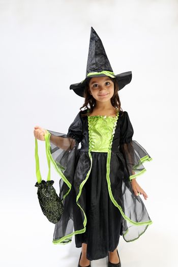 Déguisement Halloween sorcière complet fille