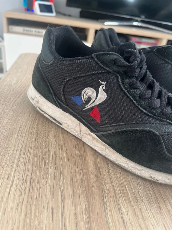 Paire de basket le coq sportif taille 39 état satisfaisant - photo numéro 2