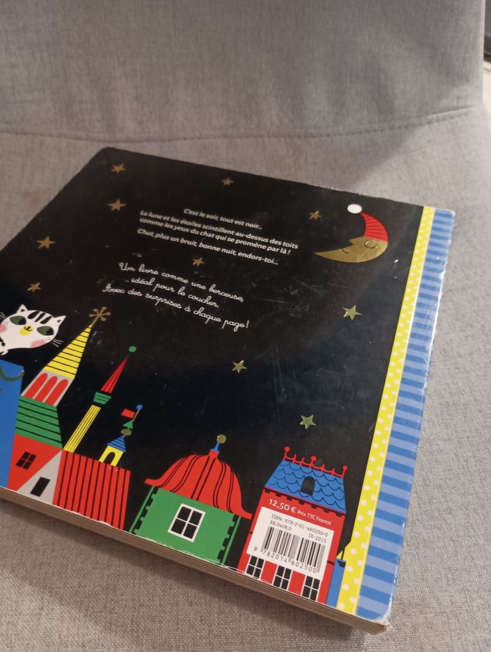 Livre bébé bonne nuit petit chat - photo numéro 3