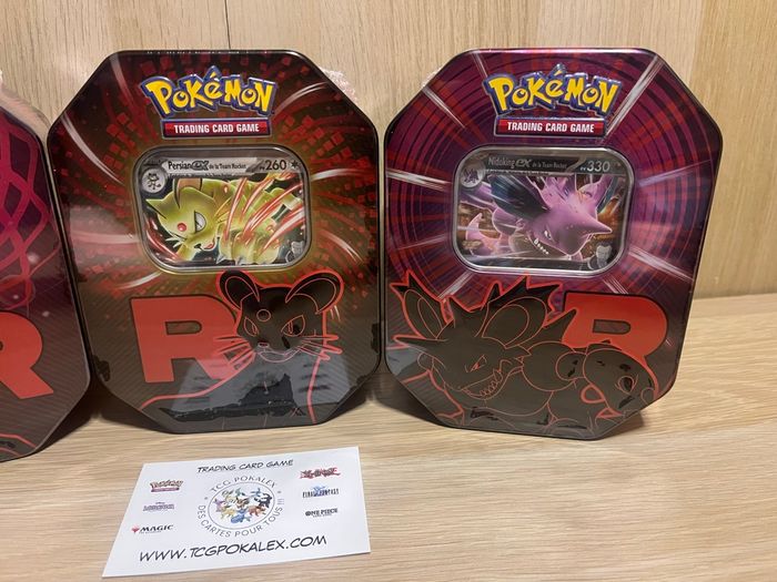 Pokémon lot 3 pokebox Team Rocket Ev10 fr - photo numéro 2