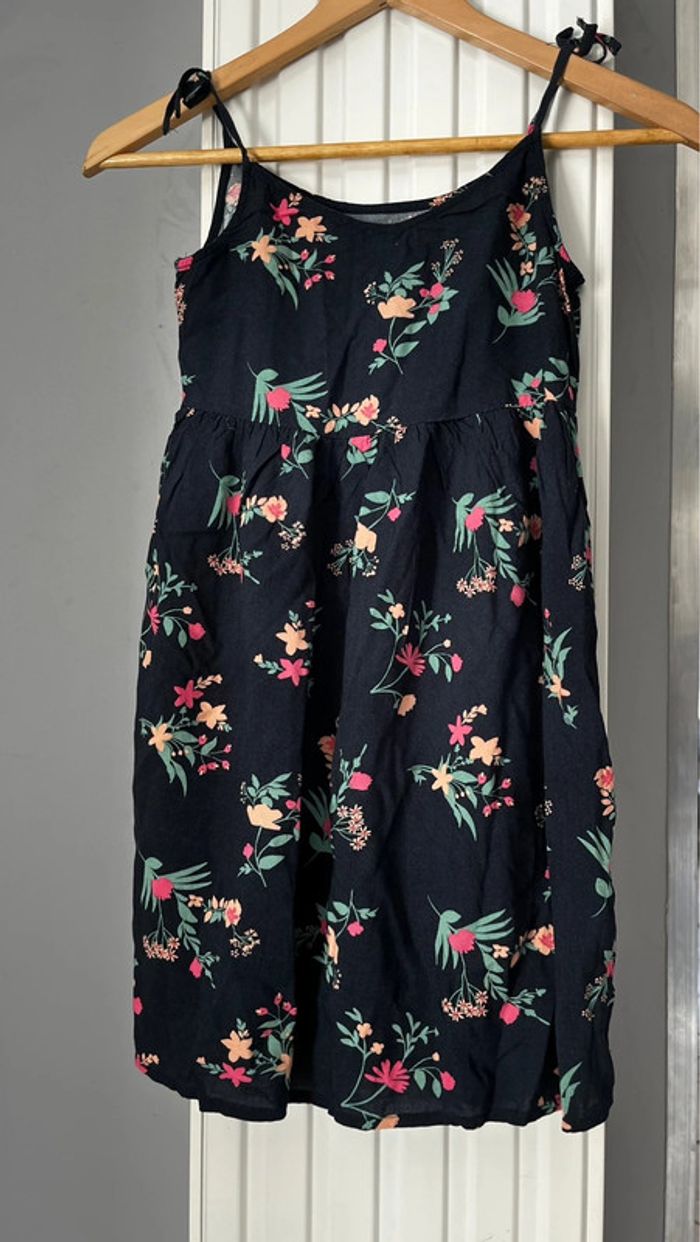 Robe à bretelles  fille 10 ans