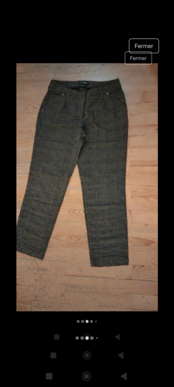 Pantalon Taille M en très bon état marque Atelier Gardeur - photo numéro 4