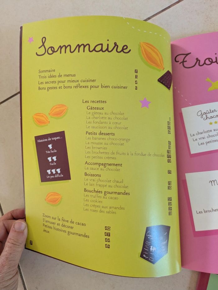 Lot de 5 livres de recettes enfants Gaspard et Léonie - photo numéro 9