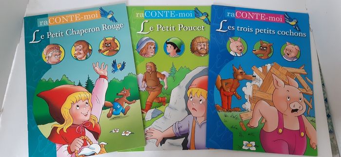 7 livres de conte raCONTE moi