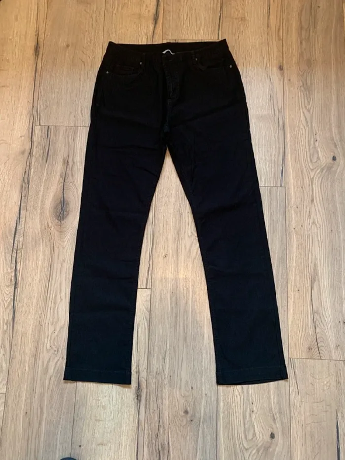 Pantalon Woman By Gemo Noir Taille 42 - photo numéro 3