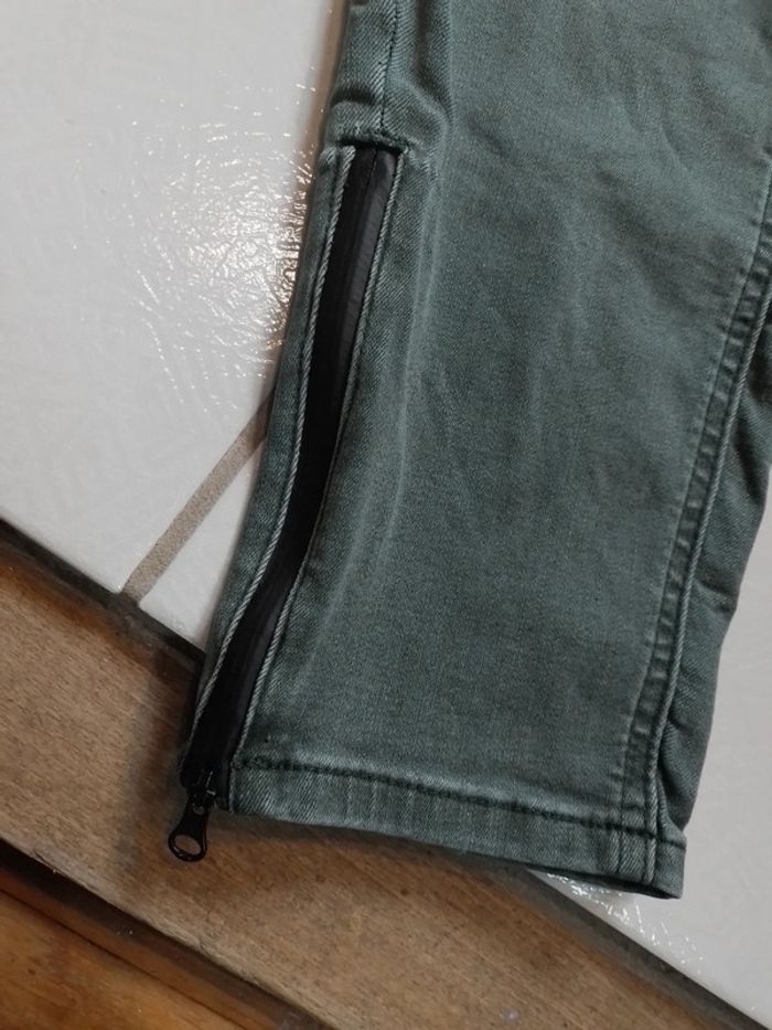 Jeans femme gris/vert Street One - photo numéro 14