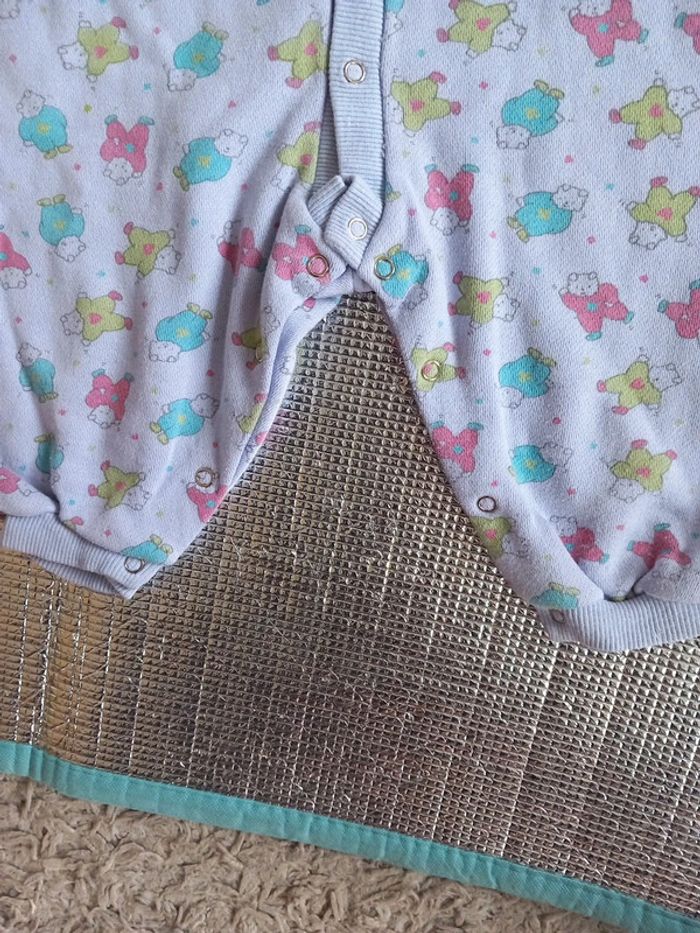 Pyjama violet 1an coton - photo numéro 4