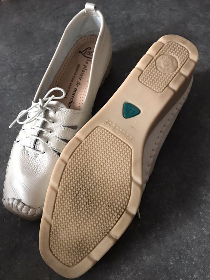 Chaussures femme Luxat pointure 42 couleur nacre - photo numéro 5