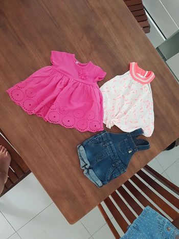 Robes et salopette fille